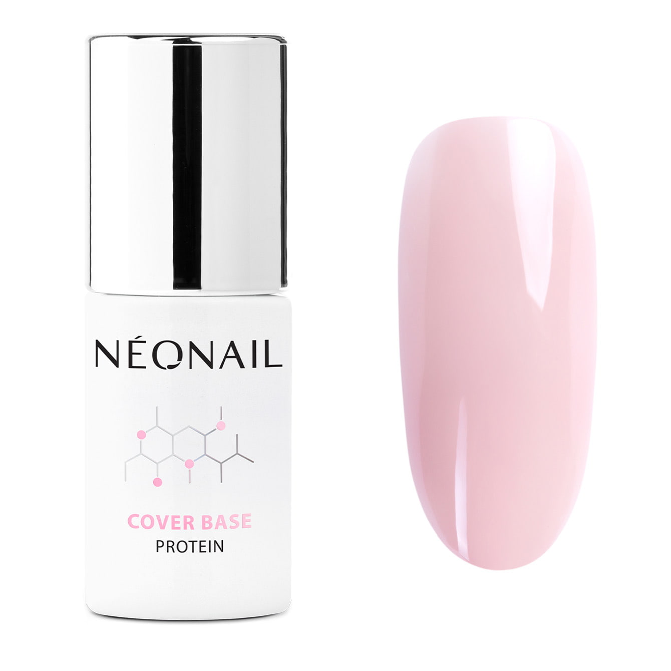 Vernis Semi Permanent Ml Cover Base Protein Nude Rose Neonail