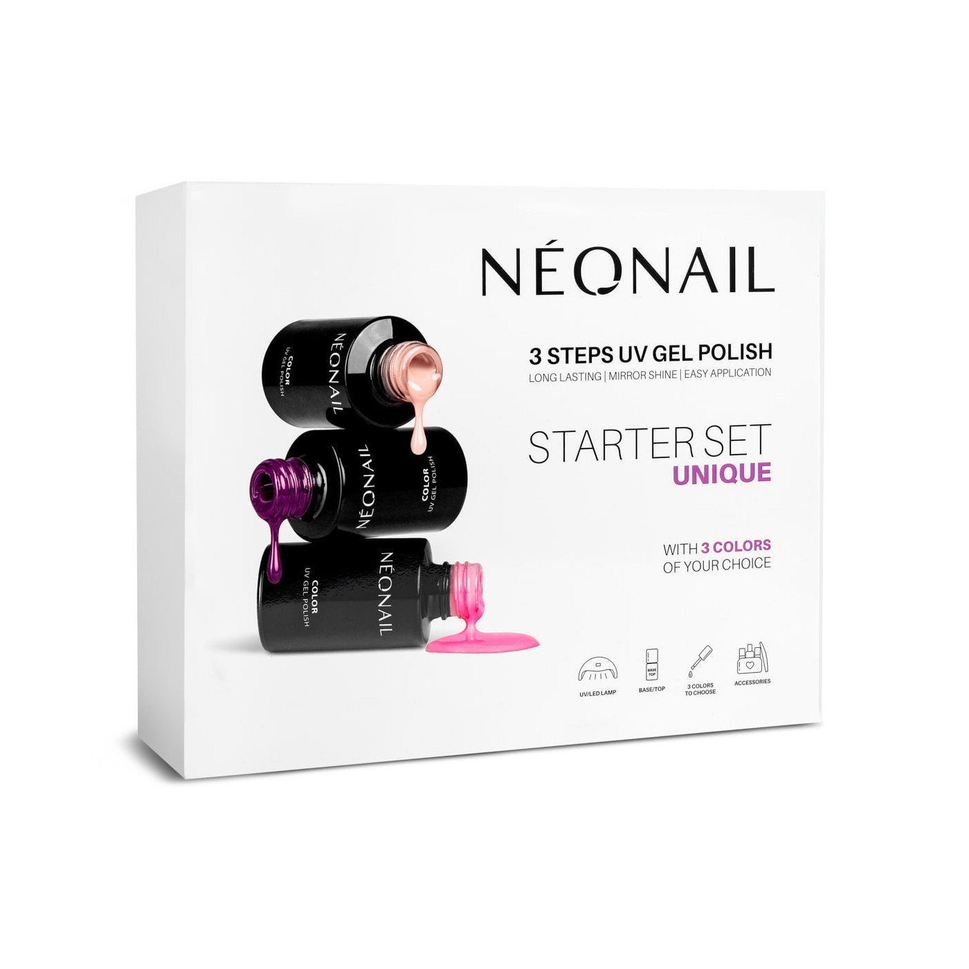 STARTER SET UNIQUE - Set de vernis &agrave; ongles