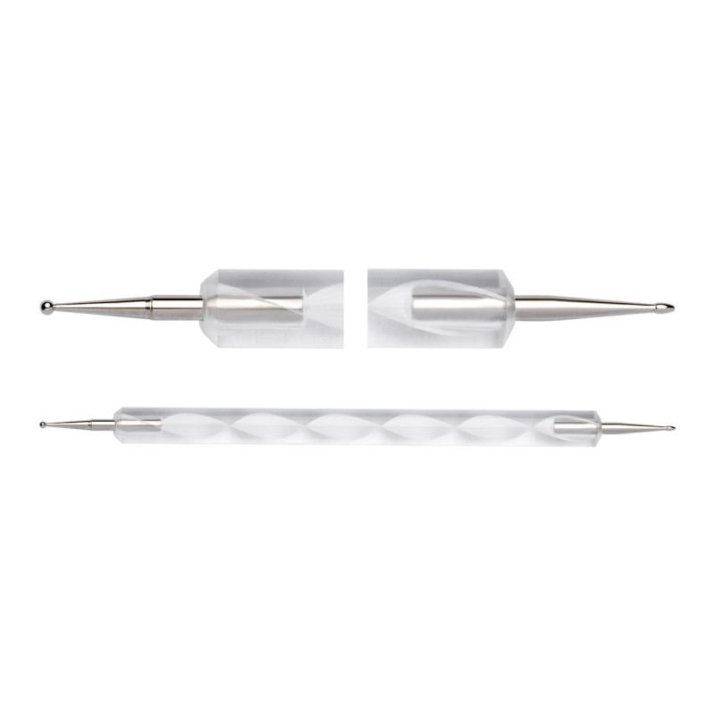 Dotting Tool Pour Le Nail Art - Sonde Blanc