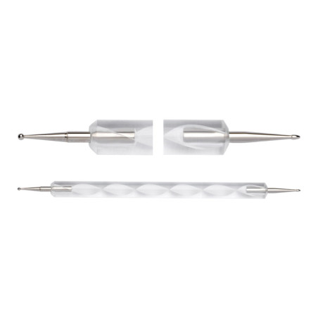 Dotting Tool Pour Le Nail Art - Sonde Blanc