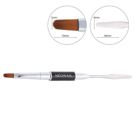 Pinceau Duo Acrylgel N&eacute;onail