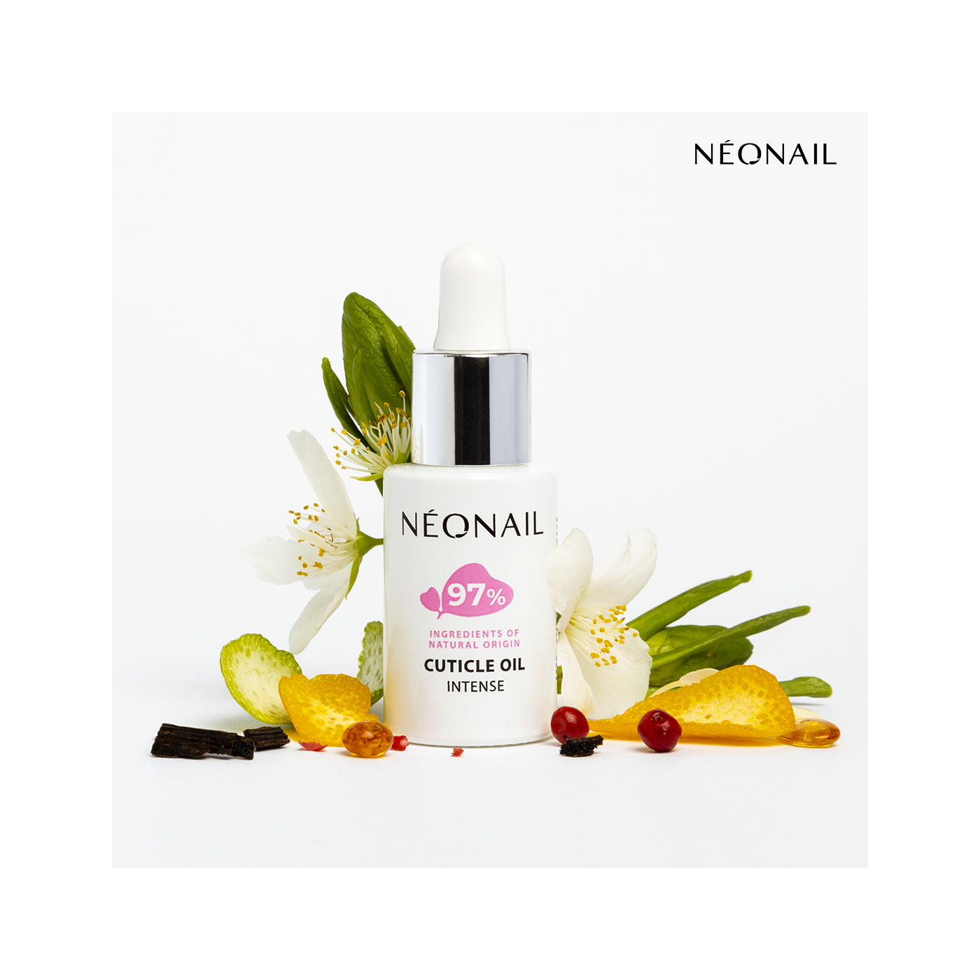 Huile &agrave; cuticules avec une pipette 6,5 ml - Oil Intense