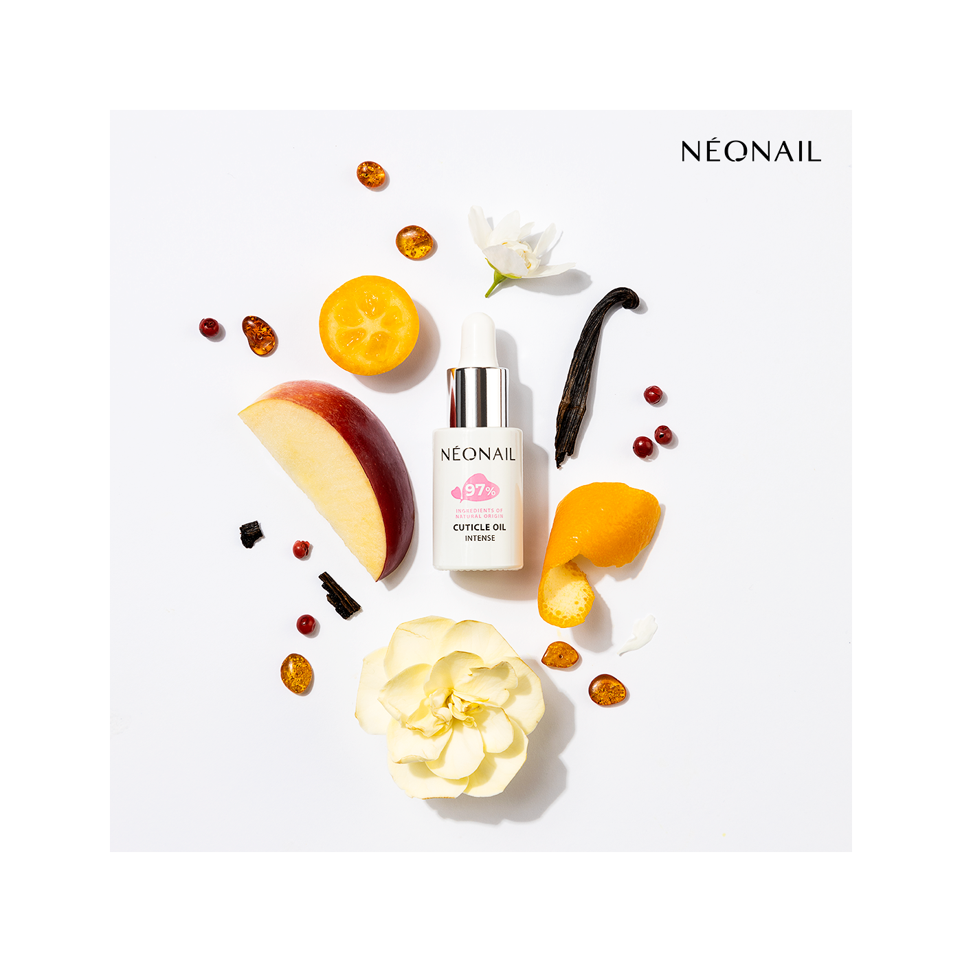 Huile &agrave; cuticules avec une pipette 6,5 ml - Oil Intense