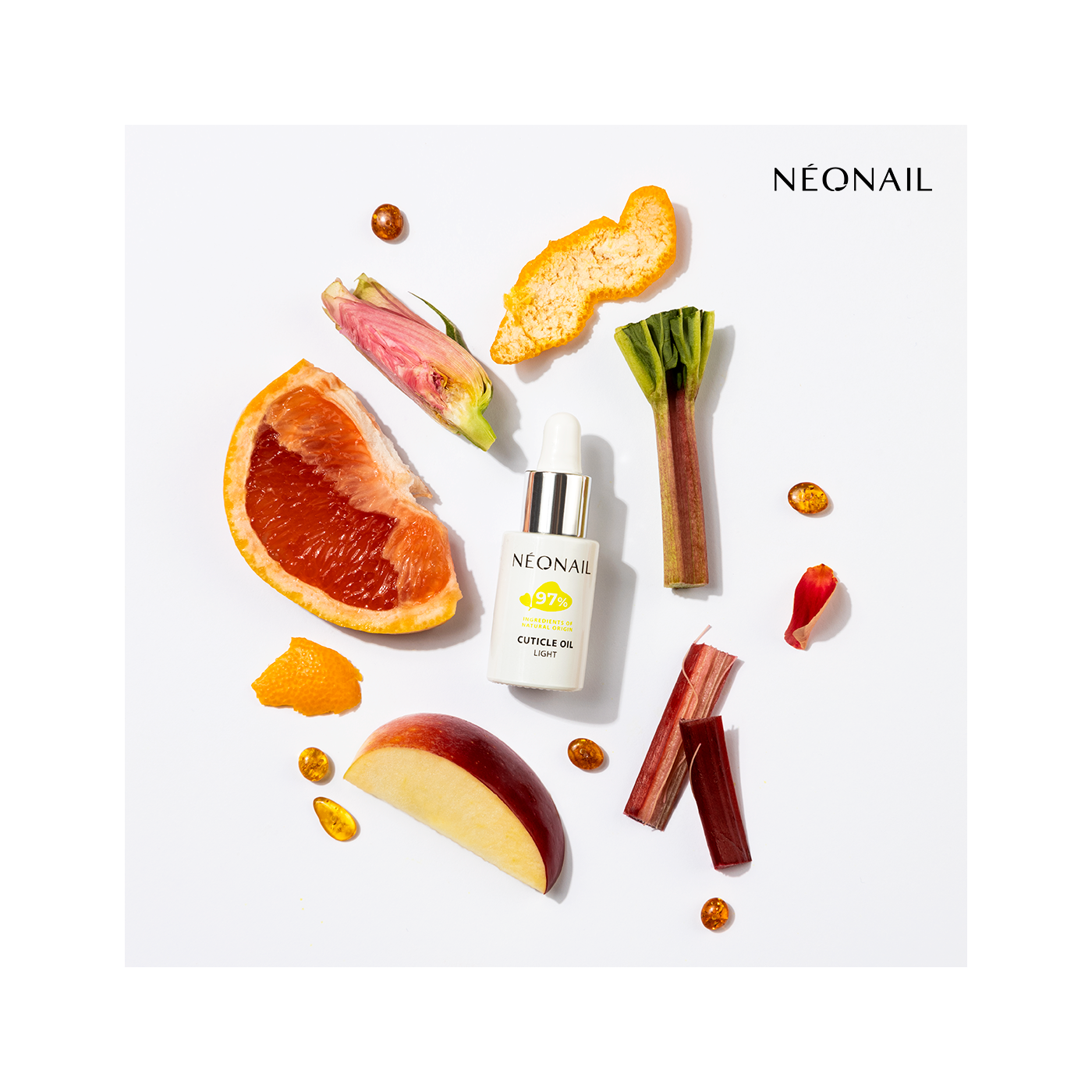 Huile &agrave; cuticules avec une pipette 6,5 ml - Oil Light