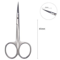 Ciseaux &agrave; cuticules arrondis