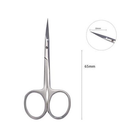 Ciseaux &agrave; cuticules arrondis