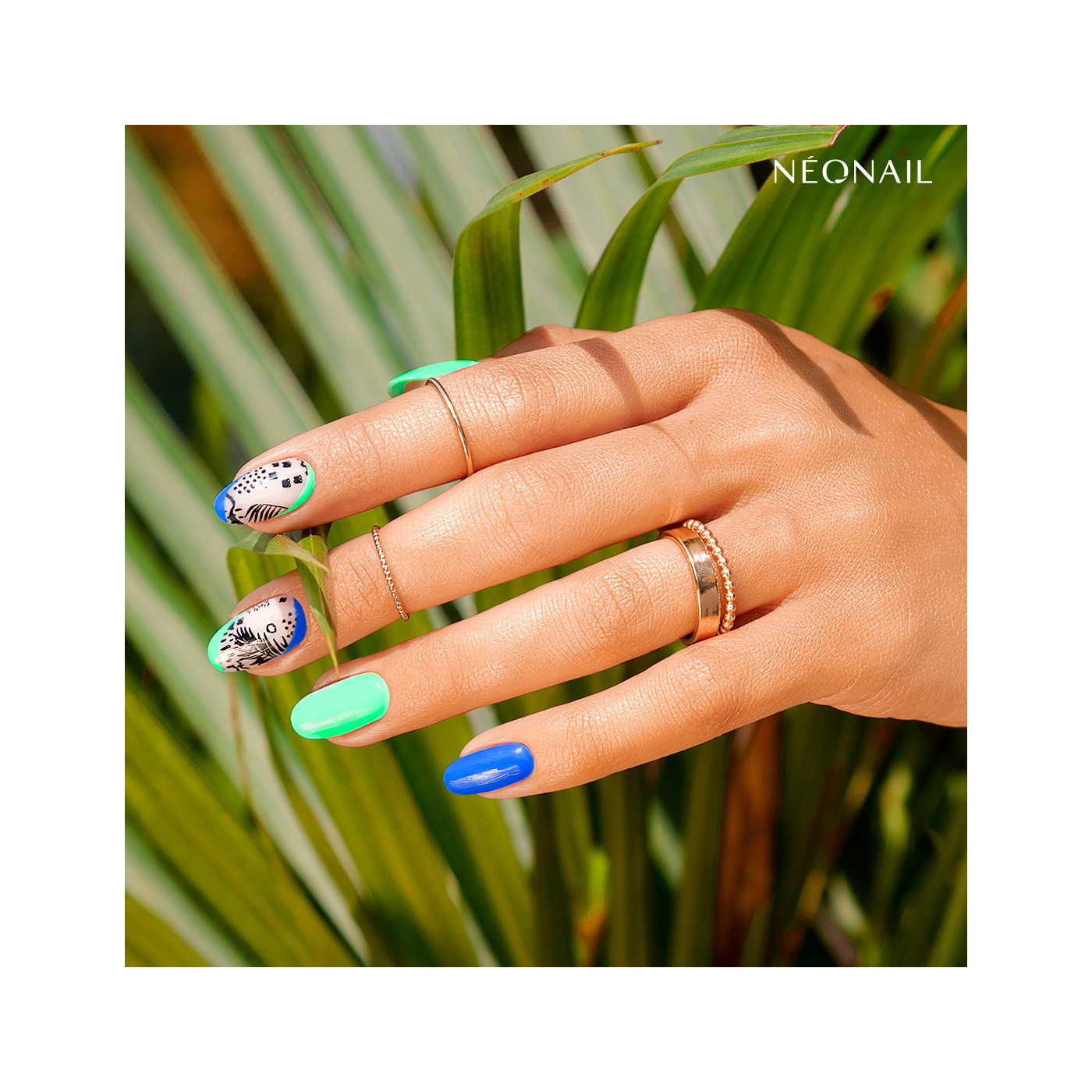 Plaque de stamping - motifs animaliers