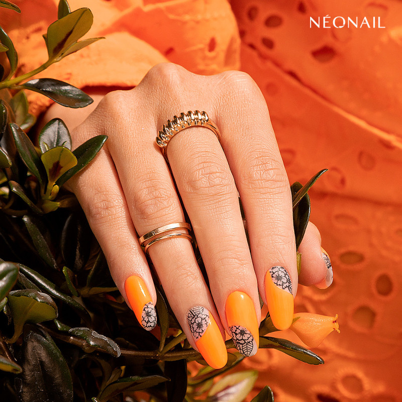 Plaque de stamping - v&eacute;g&eacute;tation exotique