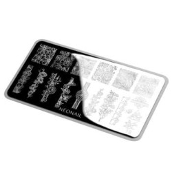 Plaque de stamping - motifs mariage