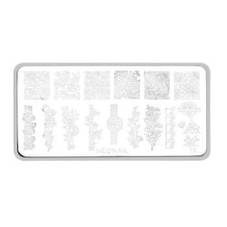 Plaque de stamping - motifs mariage