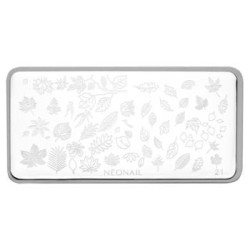 Plaque de stamping - feuilles