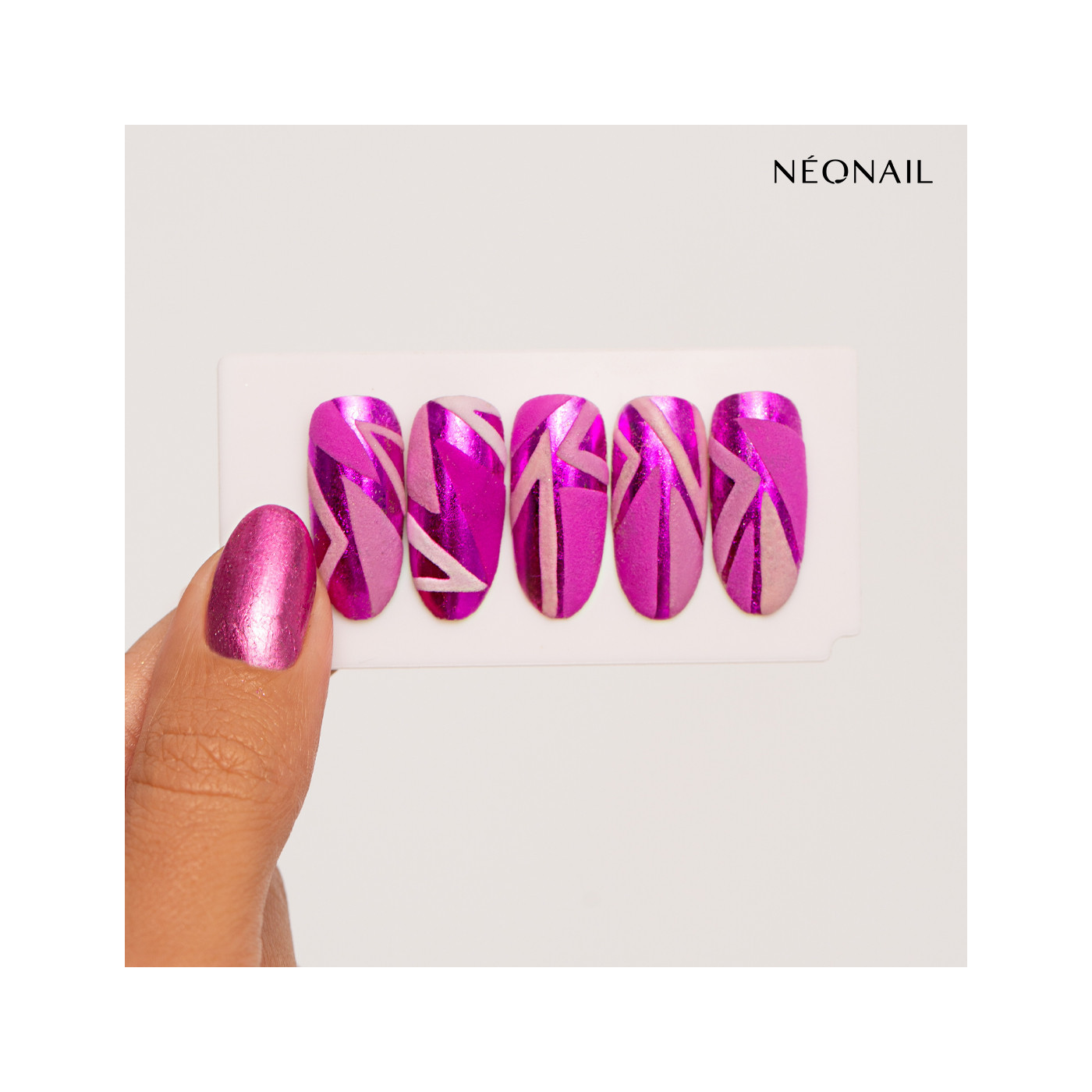 Nail art foil - 14 Amaranth