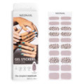Gel Nail Stickers - manucure nude & panth&egrave;re