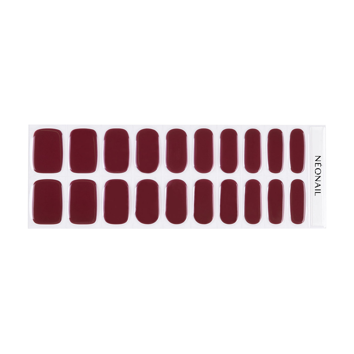 Gel Nail Stickers - manucure rouge cerise