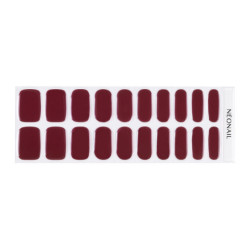 Gel Nail Stickers - manucure rouge cerise