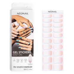 Gel Nail Stickers - manucure baby boomer ombr&eacute;