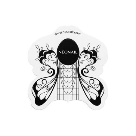 Chablons Papillon - N&eacute;onail 100 Pcs