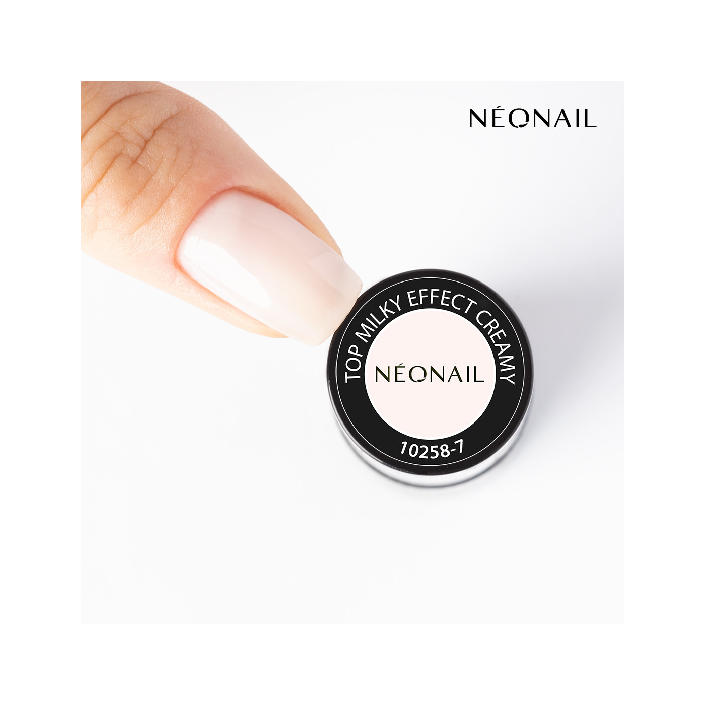 Vernis Semi-Permanent 7,2 ml &ndash;  Top Milky Effect Creamy