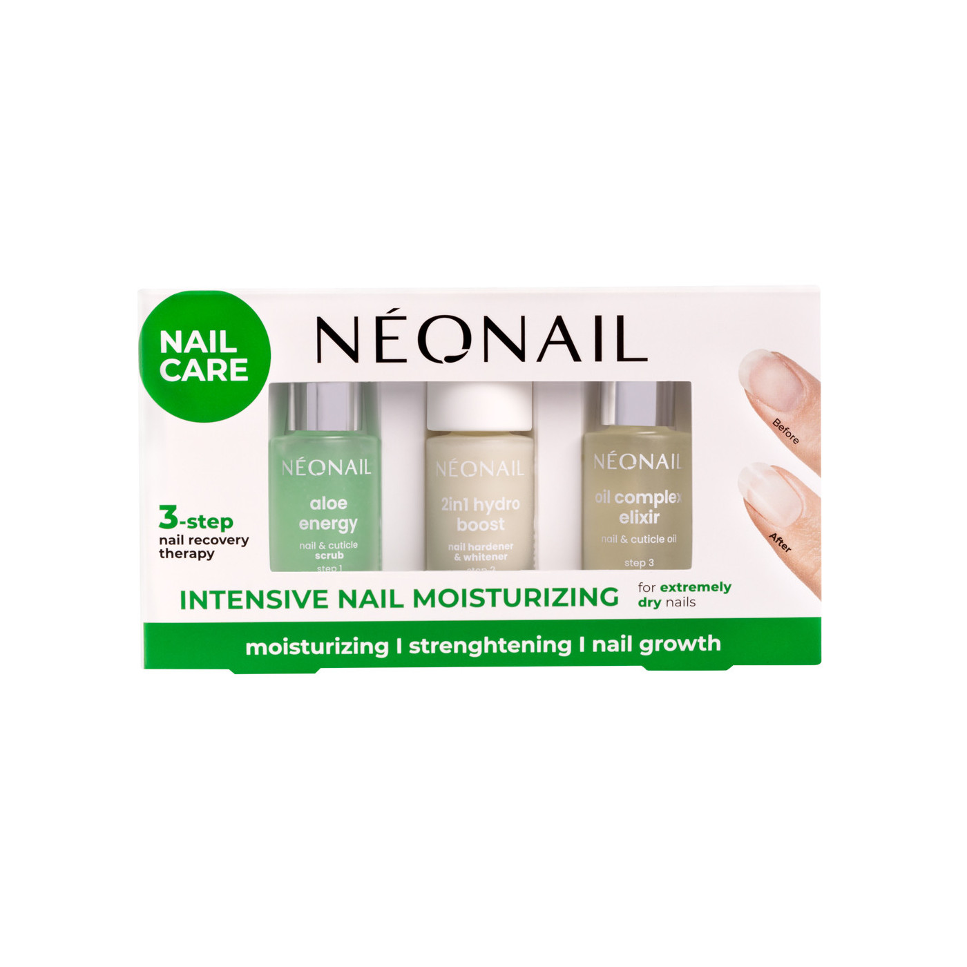 Kit de soins ongles hydratants