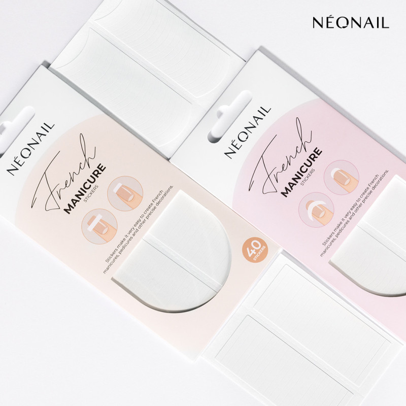 Autocollants pour French manucure - arrondie Autocollants pour French manucure - arrondie