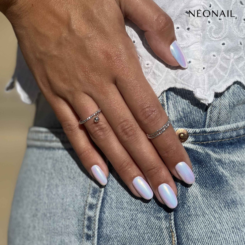 Poudre liquide ongles 6,5 ml - vert / jaune effet metallic