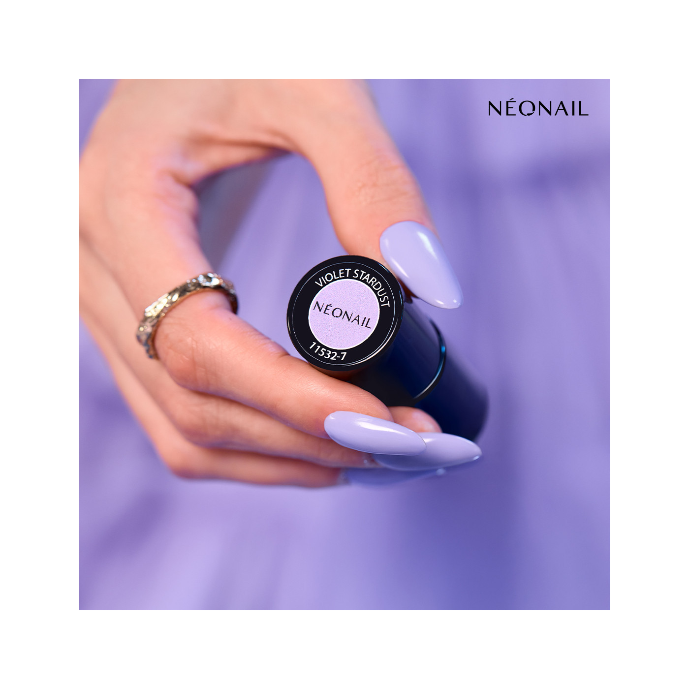 Violet Stardust - Vernis Semi-Permanent 7,2 ml Violet Stardust - Vernis Semi-Permanent 7,2 ml