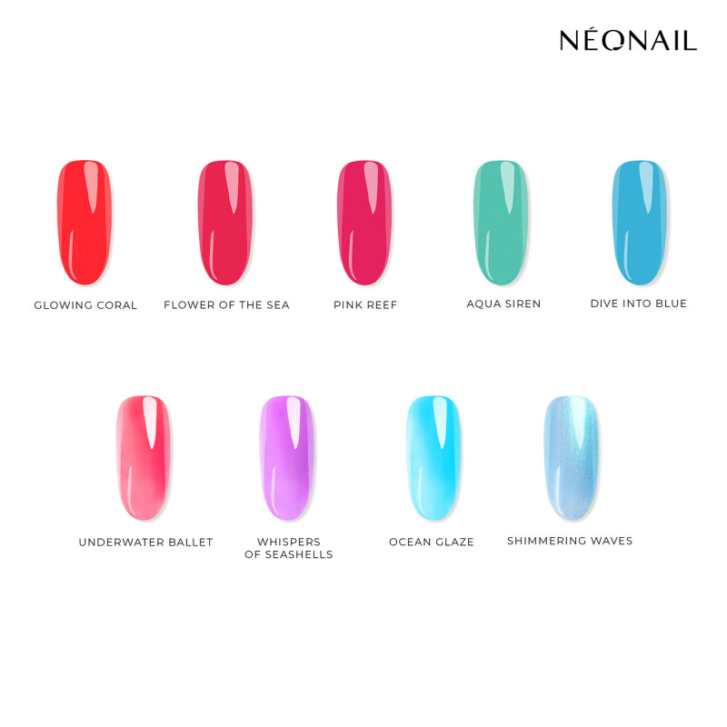 Vernis Semi-Permanent 7,2 ml - Aqua Siren