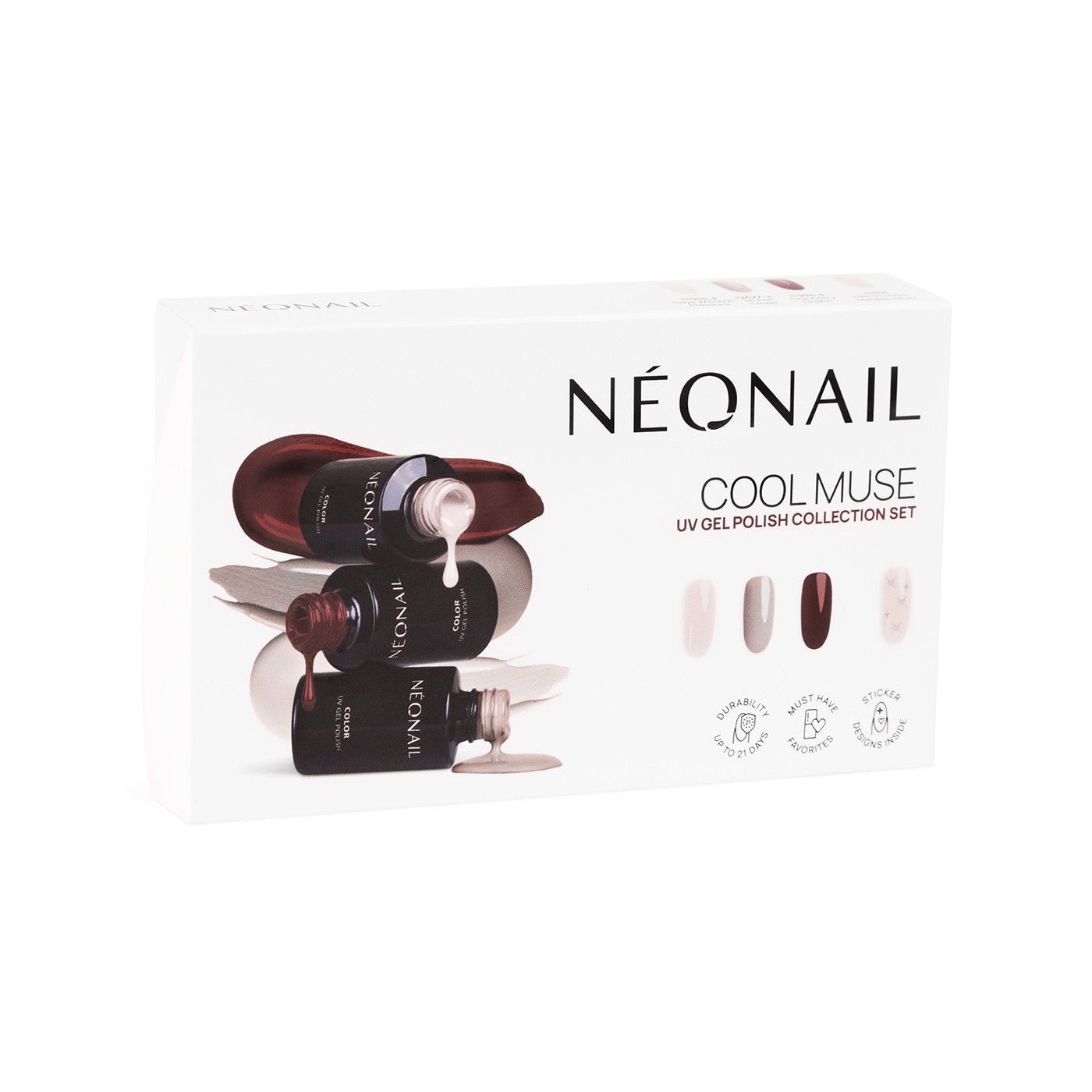 Set de vernis semi-permanents Cool Muse