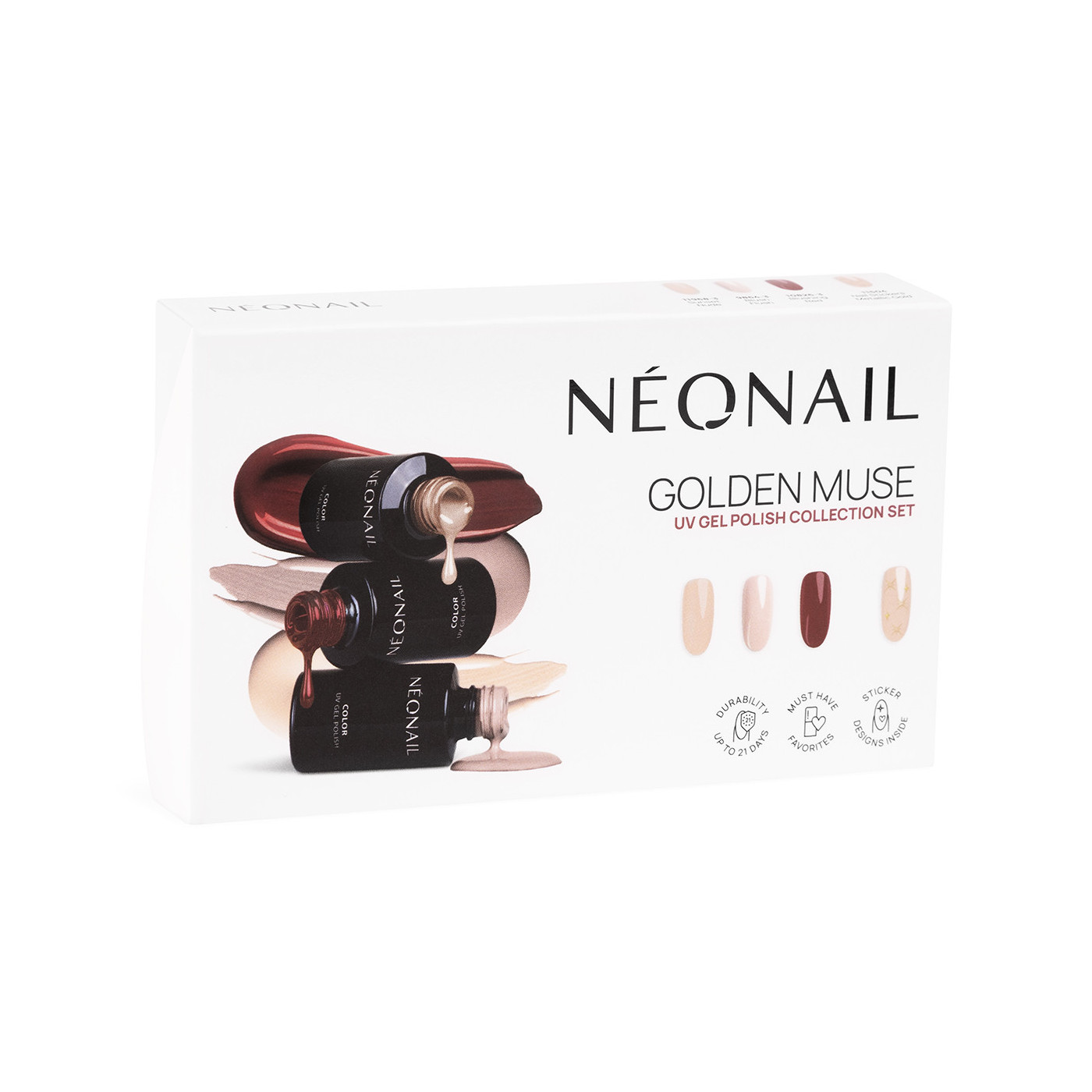 Set de vernis semi-permanents Gold Muse