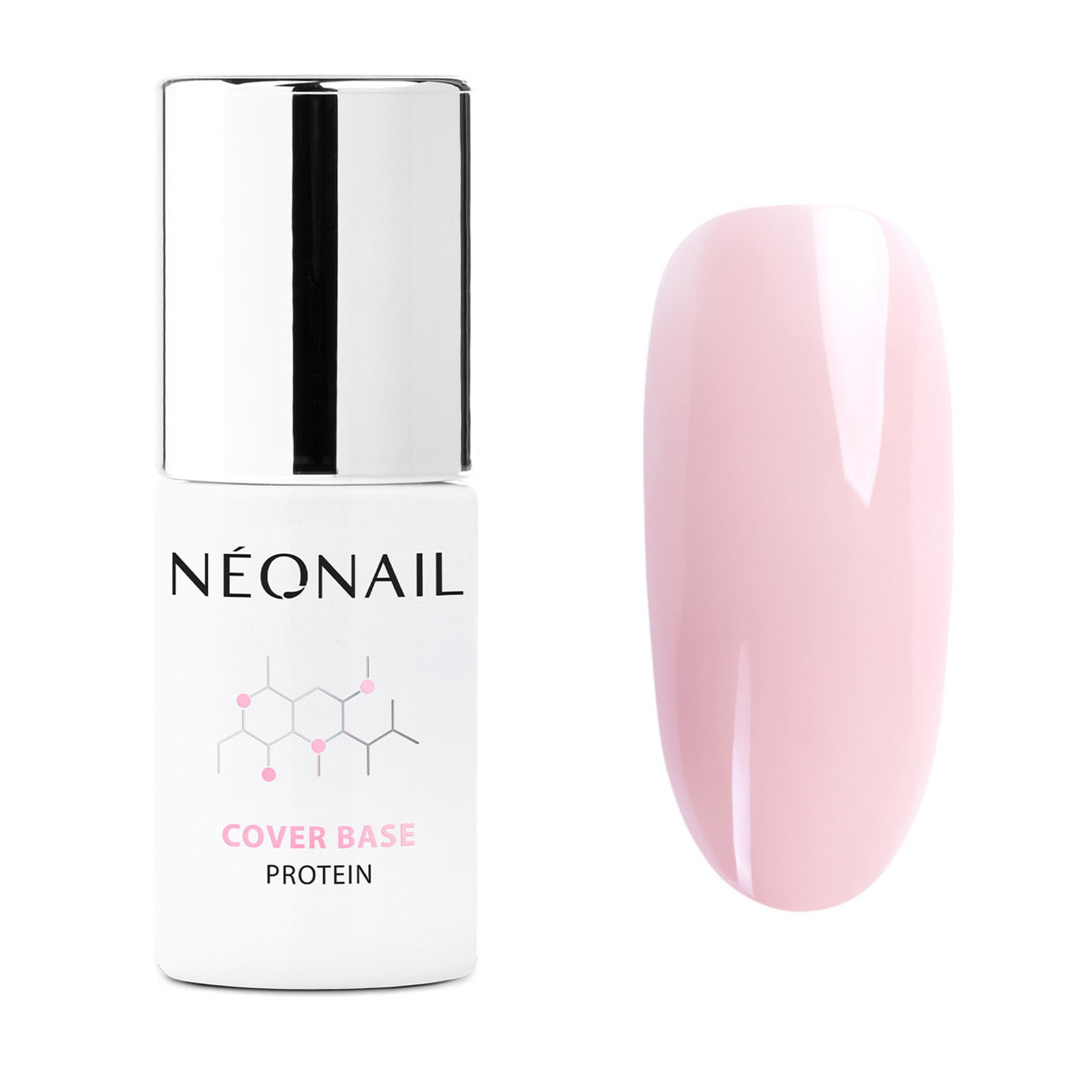 Vernis Semi-Permanent 7,2ml - Cover Base Protein Nude Rose