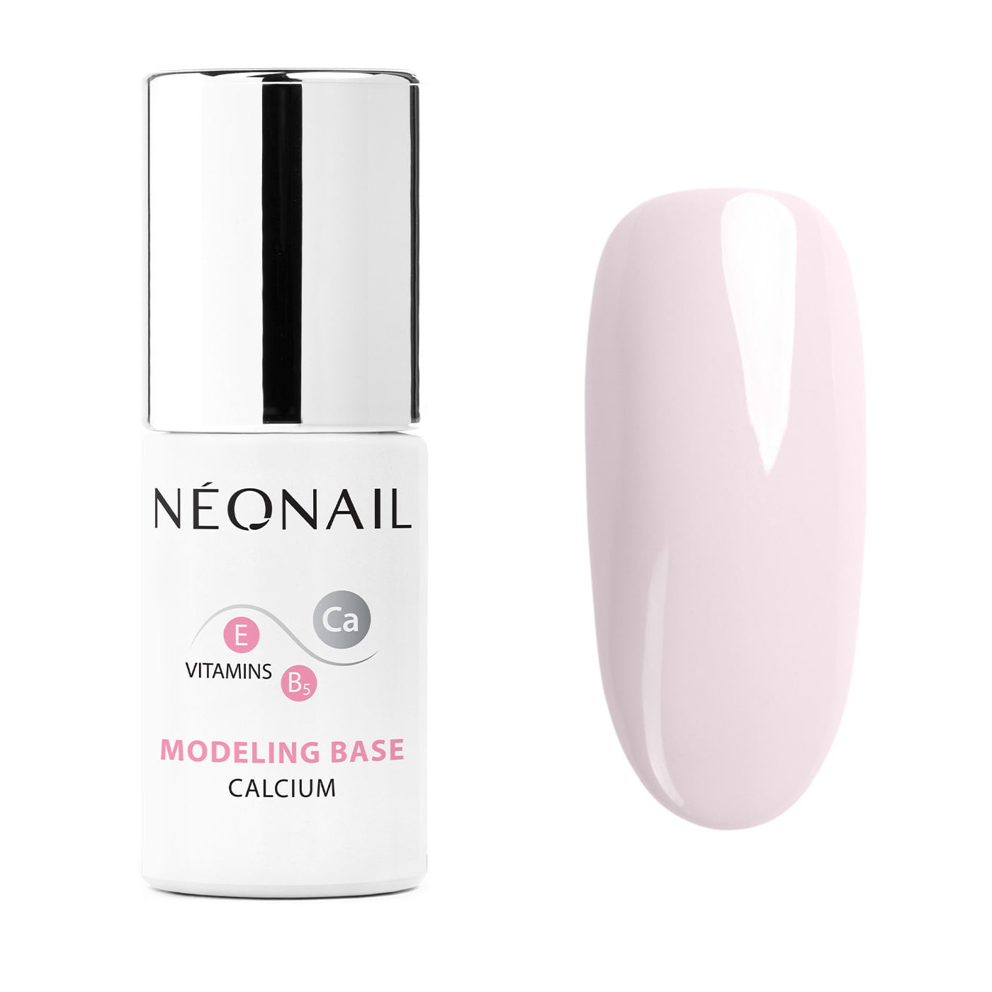 Vernis Semi-Permanent 7,2 ml - Modeling Base Calcium Basic Pink