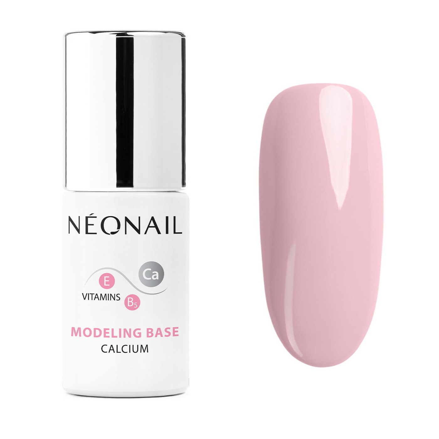 Vernis Semi-Permanent 7,2 ml - Modeling Base Calcium Neutral Pink