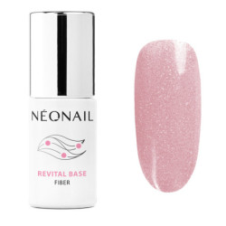 Vernis Semi-Permanent 7,2ml - Revital Base Fiber Blinking Cover Pink