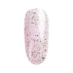 Vernis Semi-Permanent 7,2 ml - Top Glow Gold Flakes