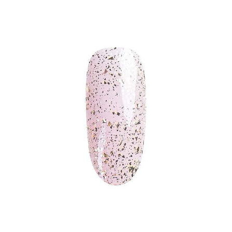 Vernis Semi-Permanent 7,2 ml - Top Glow Gold Flakes
