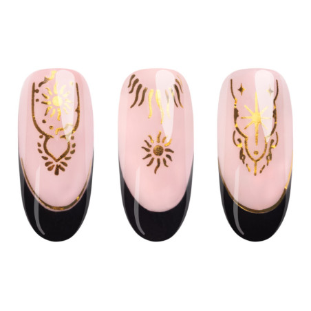 Sitckers ongles nail art - Astro Gold