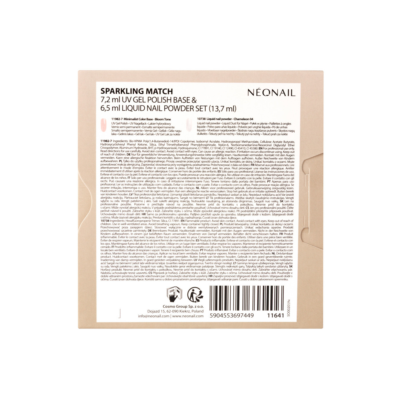 Coffret nail art Sparkling Match