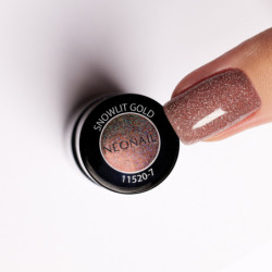 Vernis Semi-Permanent 7,2 ml - Snowlit Gold