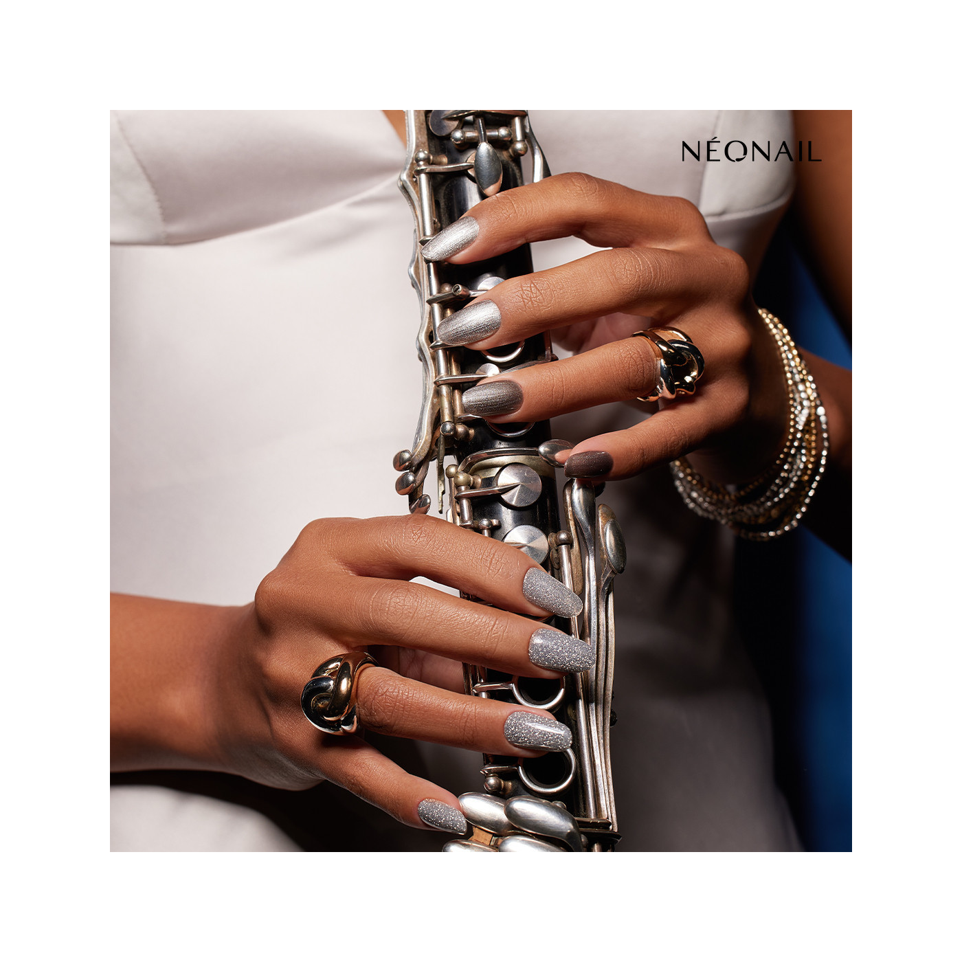 Vernis Semi-Permanent 7,2 ml - Silver Sheen