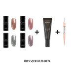 3D Metallic Nail Art Set