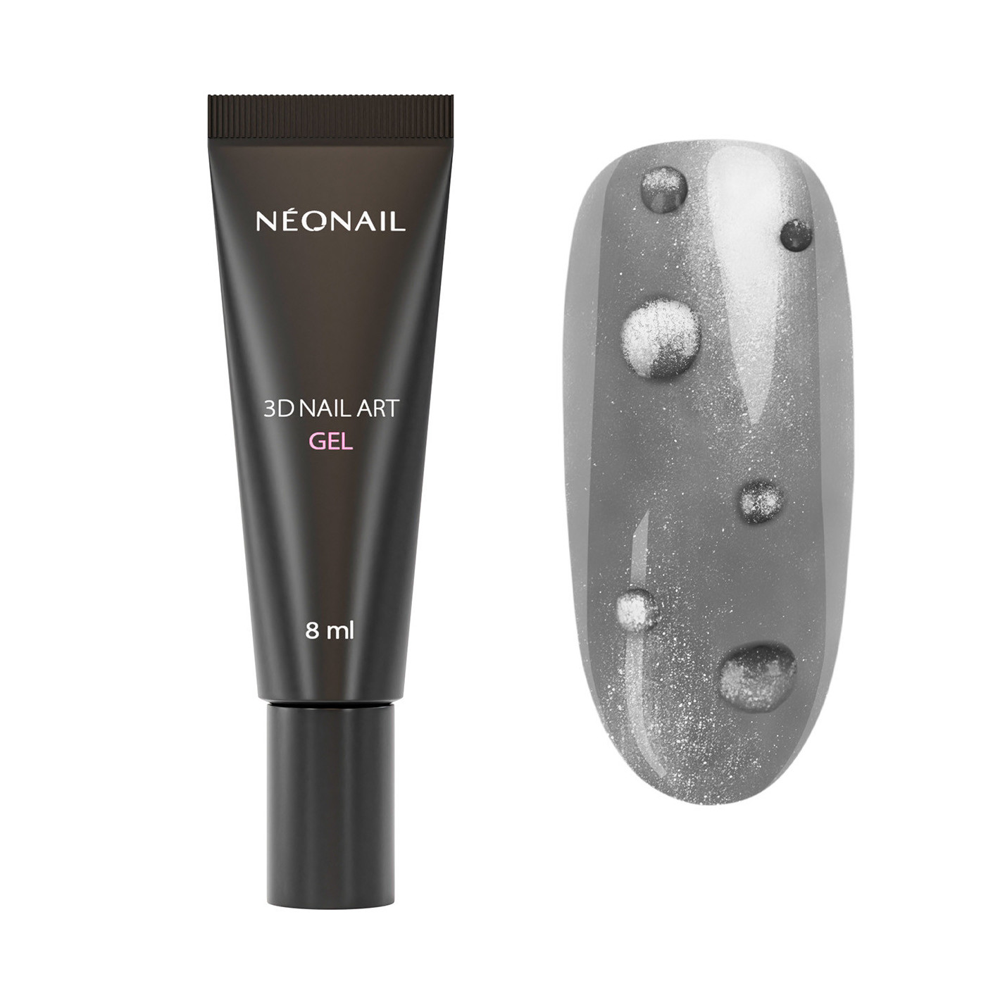 3D Metallic Nail Art Set