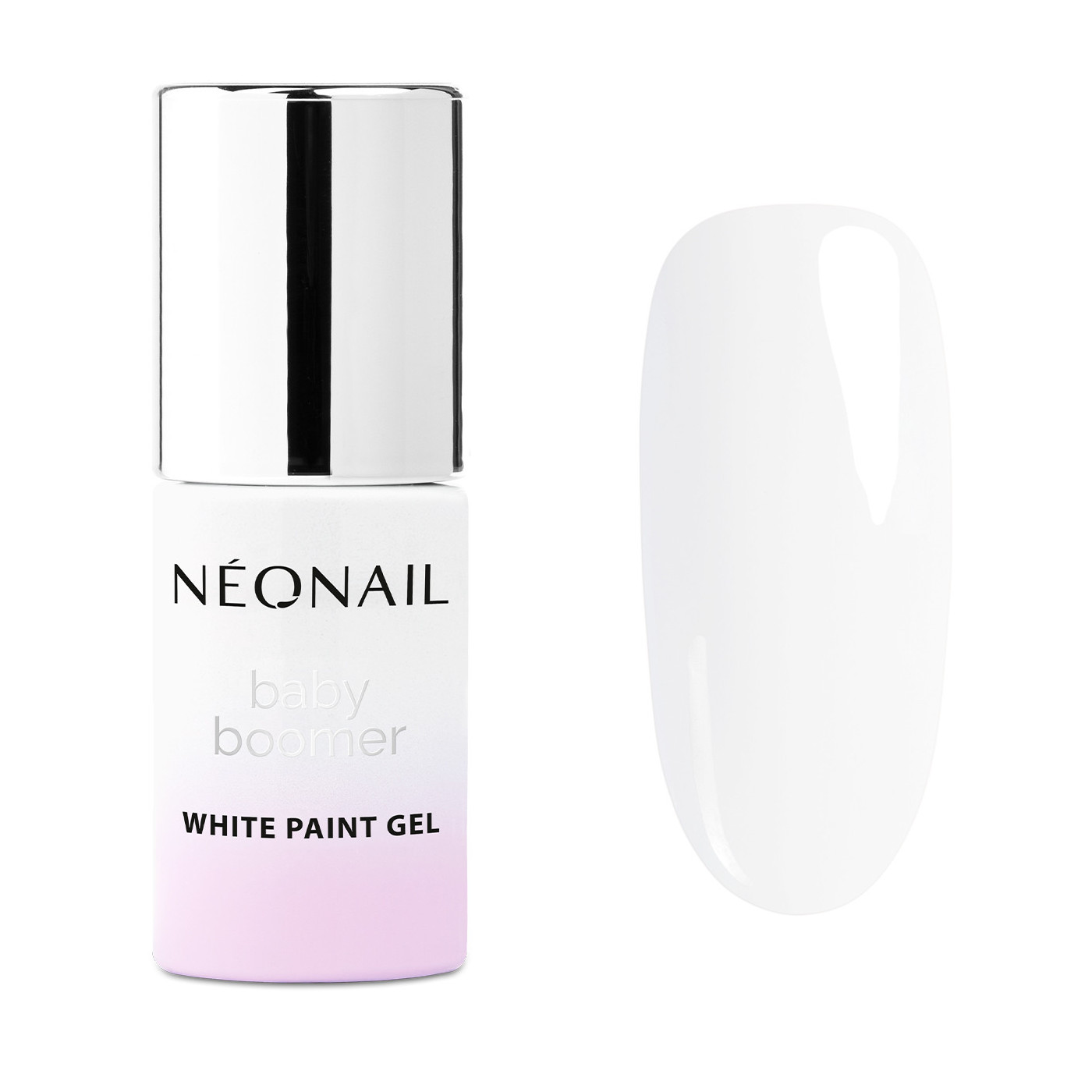 Paint UV/LED Gel 6,5 ml - Baby Boomer White Paint Gel