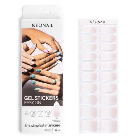 Gel Nail Stickers - manucure baby boomer