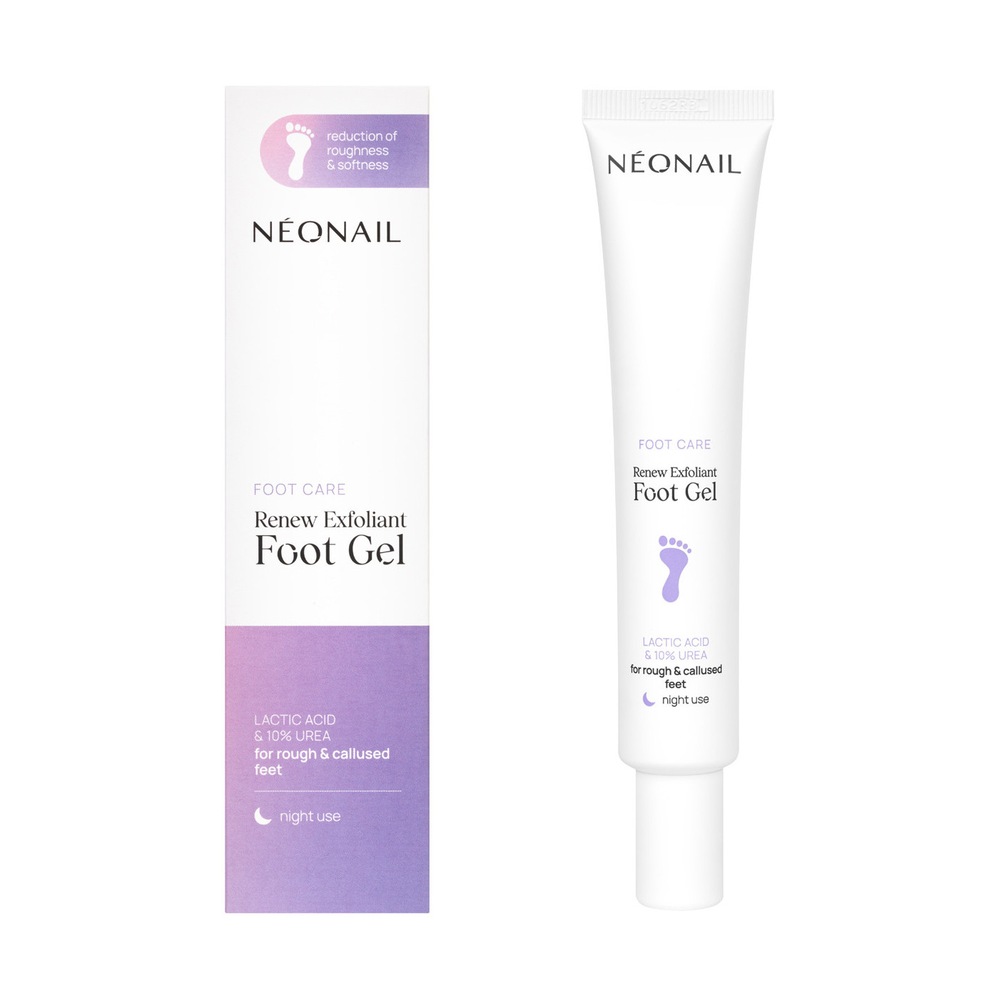 Gel exfoliant lissant et adoucissant pour la nuit : Renew Exfoliant Foot Gel
