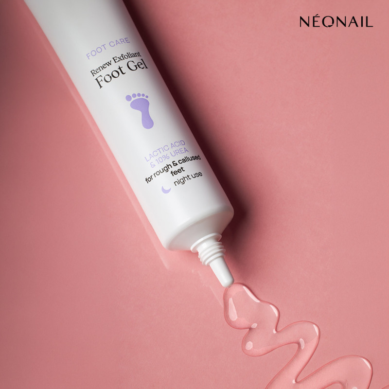 Gel exfoliant lissant et adoucissant pour la nuit : Renew Exfoliant Foot Gel