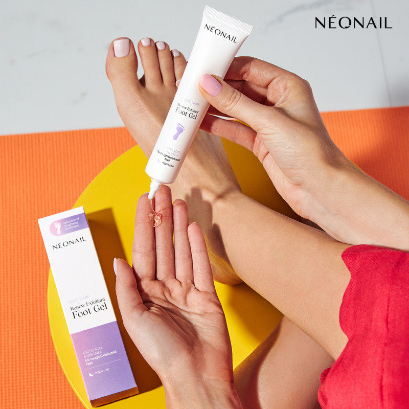 Gel exfoliant lissant et adoucissant pour la nuit : Renew Exfoliant Foot Gel