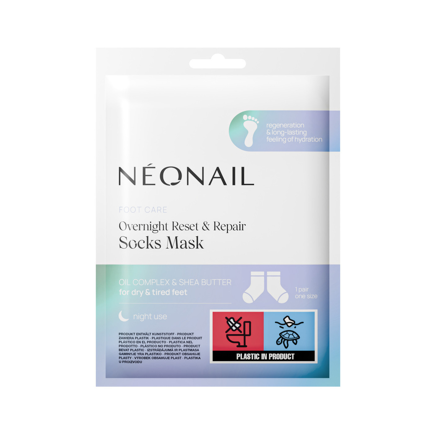 Masque chaussettes pour les pieds de nuit : Overnight Reset & Repair Socks Mask