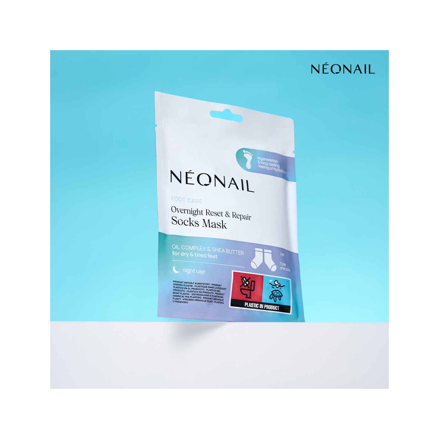 Masque chaussettes pour les pieds de nuit : Overnight Reset & Repair Socks Mask