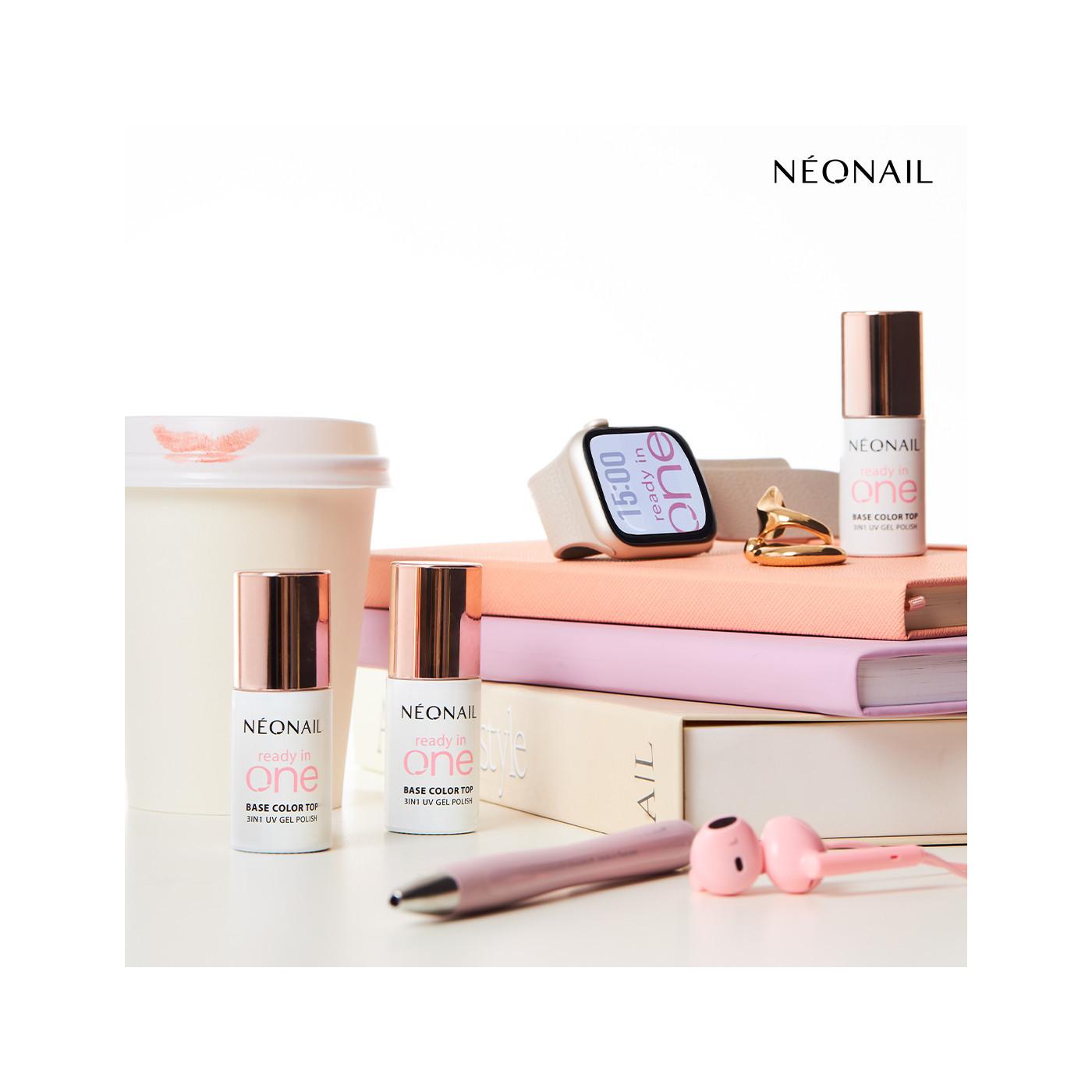 Vernis Semi-Permanent 7,2 ml – READY IN ONE – One Dusty Rose 06 Vernis Semi-Permanent 7,2 ml – READY IN ONE – One Dusty Rose 06