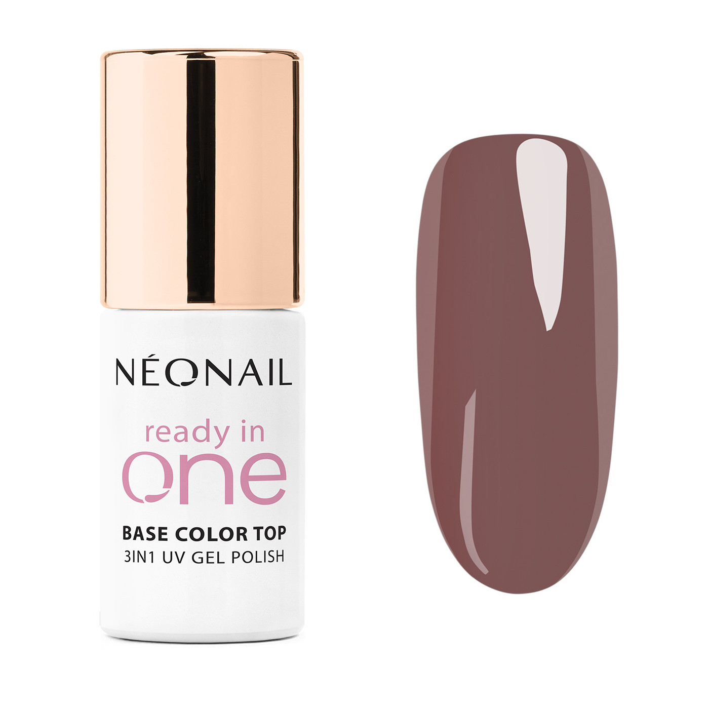 Vernis Semi-Permanent 7,2 ml – READY IN ONE – One Mocha Brown 07 Vernis Semi-Permanent 7,2 ml – READY IN ONE – One Mocha Brown 07